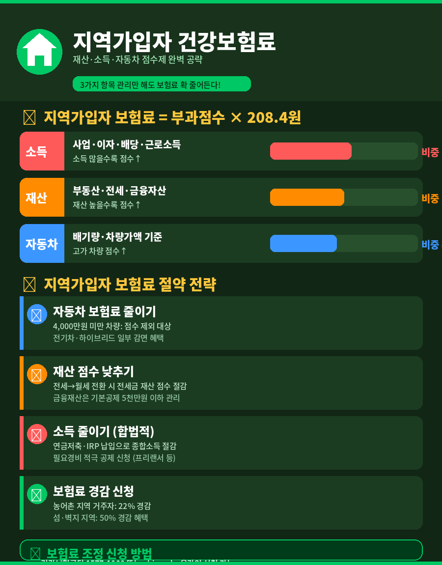 "퇴직·이직·부업·금융소득 — 2026년 내 상황이 바뀌면 건강보험료도 바뀝니다, 놓치면 과납하는 케이스별 완전 정리"