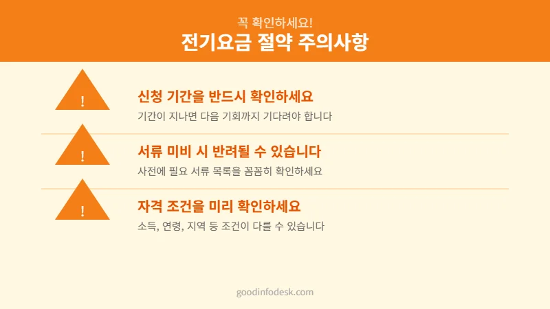 전기요금 절약 핵심 정보